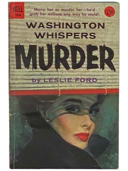Washington Whispers Murder (Dell 908)