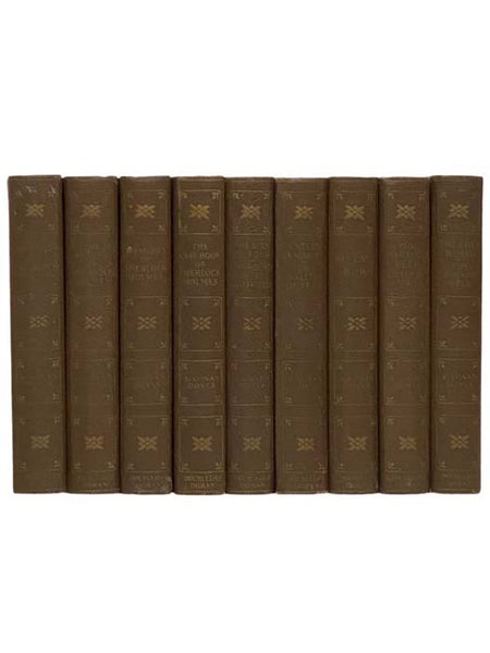 Arthur Conan Doyle 9 Volume Set: Adventures of Sherlock Holmes; The Return of Sherlock Holmes; Memoirs of Sherlock Holmes; The Casebook of Sherlock Holmes; The Sign of Four and The Hound of the Baskervilles; A Study in Scarlet and The Valley of Fear; His…
