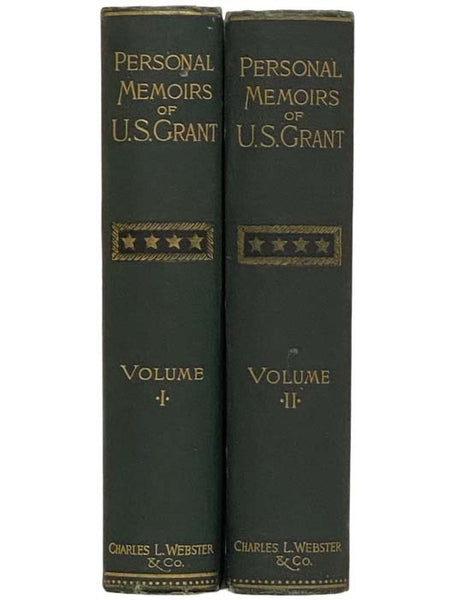 Personal Memoirs of U.S. Grant, in Two Volumes [Ulysses] [Shoulder Strap Edition]