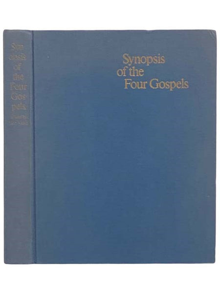 Synopsis of the Four Gospels: Greek - English Edition of the Synopsis Quattuor Evangeliorum
