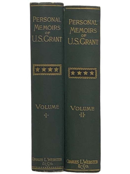 Personal Memoirs of U.S. Grant, in Two Volumes [Ulysses] [Shoulder Strap Edition]