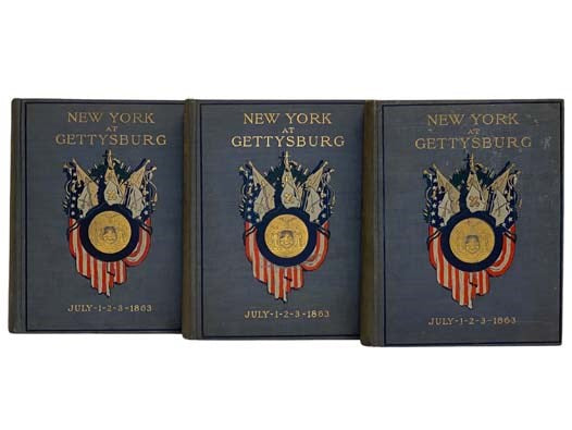 Final Report on the Battlefield of Gettysburg., in Three Volumes (New York Monuments Commission for the Battlefields of Gettysburg and Chattanooga.) [New York at Gettysburg July 1-2-3-1863 Vols. 1, 2, & 3 / I, II, and III]