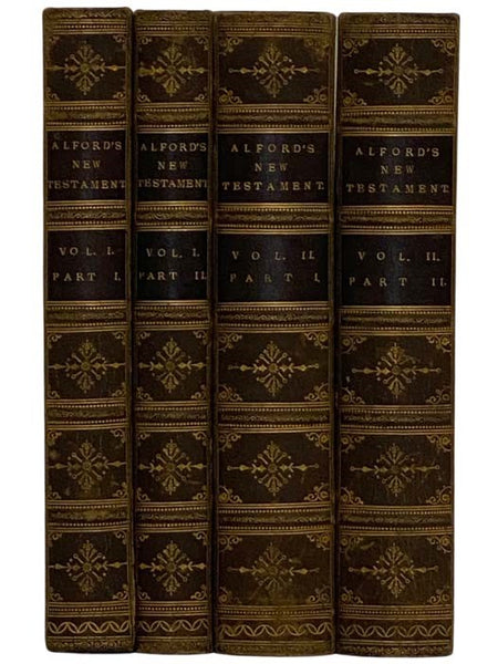 The New Testament for English Readers: Containing the Authorized Version, with Marginal Corrections of Readings and Renderings; Marginal References; and a Critical and Explanatory Commentary; Two Volumes in Four Parts: The Three First Gospels; The Gospel…