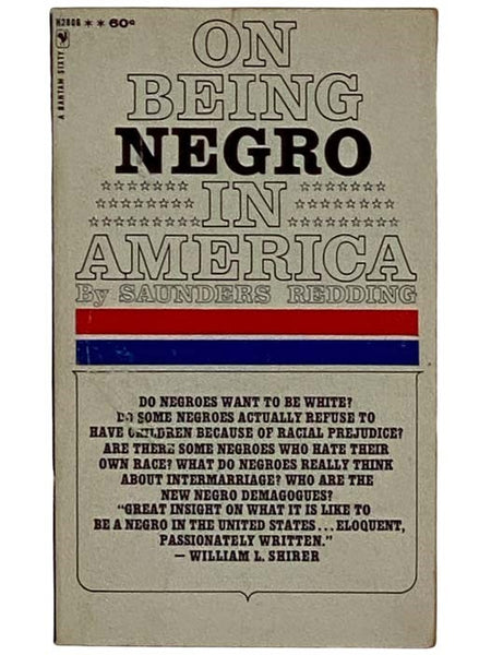 On Being Negro in America (H2806)