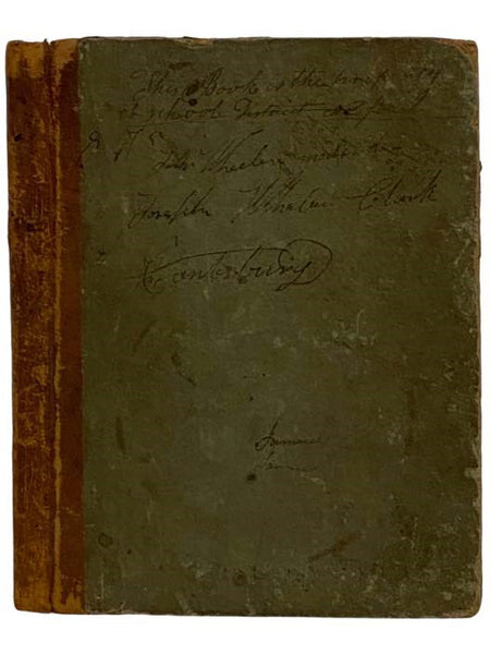 March 1830 - March 1849 Administrative Record Book for Canterbury, New Hampshire's School District No. 4
