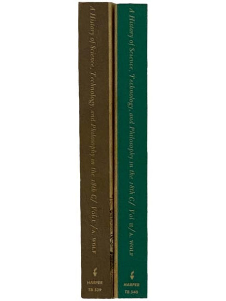 A History of Science, Technology and Philosophy in the 18th Century, in Two Volumes (The Science Library, TB 539, TB 540)