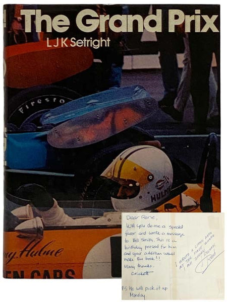 The Grand Prix, 1906 to 1972 - Signed by Champion Driver Rene Dreyfus