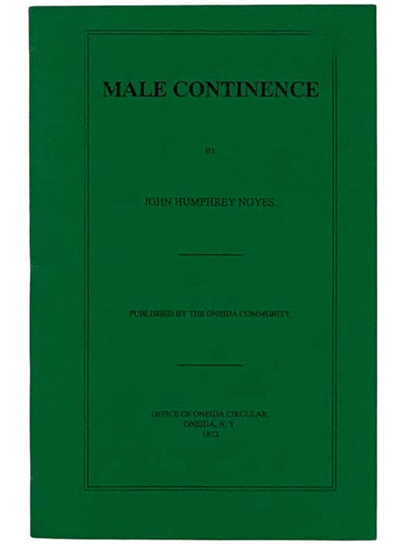 Male Continence