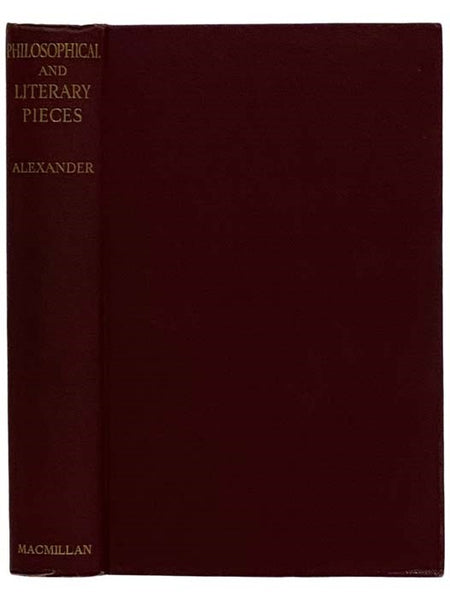 Philosophical and Literary Pieces