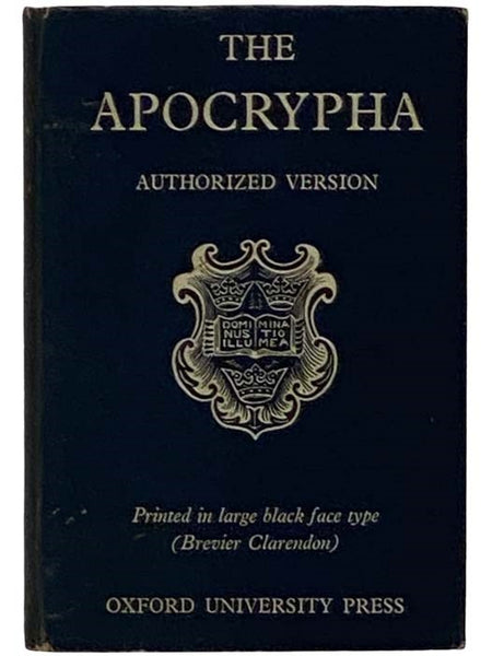 The Book Called Apocrypha, According to the Authorized Version