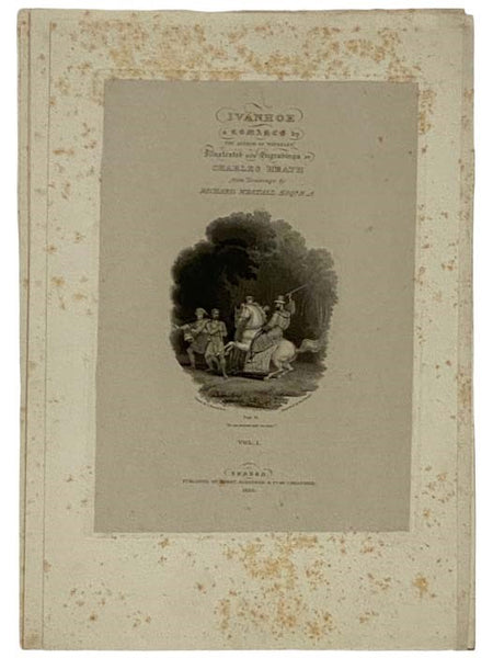 Five Engravings from Drawings by Richard Westall, R.A., for Illustrations of Special Edition of Sir Walter Scott's 'Ivanhoe,' London, 1820