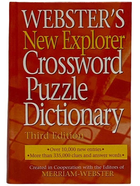Webster's New Explorer Crossword Puzzle Dictionary (Third Edition)