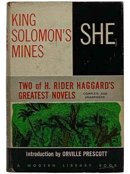 She and King Solomon's Mines (The Modern Library, No. 163)