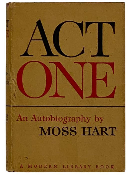 Act One: An Autobiography (The Modern Library, No. 329)