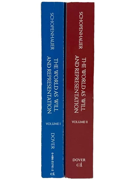The World as Will and Representation, in Two Volumes (Dover Books on Western Philosophy)