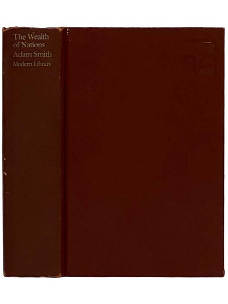 An Inquiry into the Nature and Causes of the Wealth of Nations (The Modern Library of the World's Best Books) (Modern Library Giant G32)