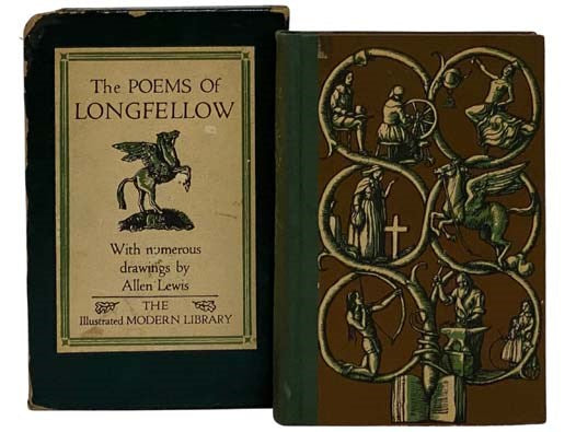 The Poems of Longfellow, including The Courtship of Miles Standish, Tales of a Wayside Inn, The Song of Hiawatha, and Evangeline (The Illustrated Modern Library, No. 56)