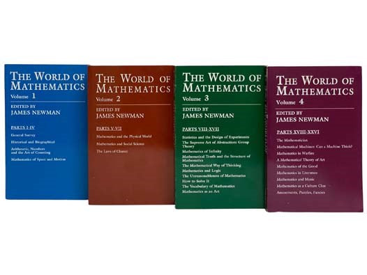 The World of Mathematics, in Four Volumes: Volume 1: Parts I-IV; Volume 2: Parts V-VII; Volume 3: Parts VIII-XVII; Volume 4: Parts XVIII-XXVI (Dover Books on Mathematics)