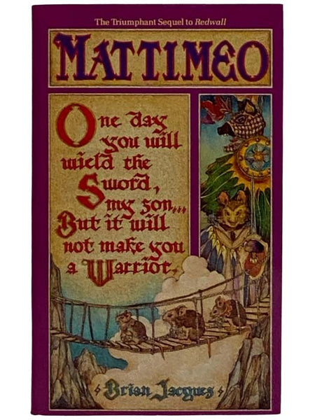 Mattimeo (The Redwall Series, Book 3)