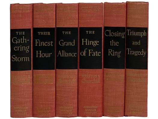 The Second World War Six Volume Set: The Gathering Storm; Their Finest Hour; The Grand Alliance; The Hinge of Fate; Closing the Ring; Triumph and Tragedy