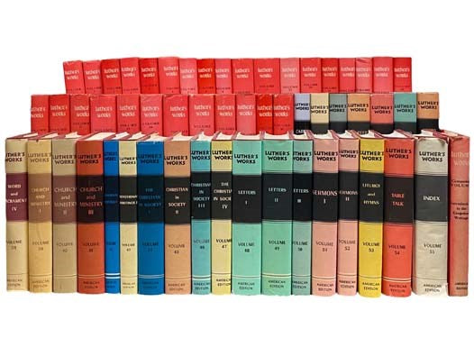 Luther's Works, Complete in 56 Volumes (1-55 Plus Companion Volume): Lectures on Genesis Chapters 1-5, 6-14, 15-20, 21-25, 26-30, 31-37, 38-44, 45-50; Lectures on Deutoronomy; First Lectures on the Psalms I & II: 1-75, 76-126; Selected Psalms I-III: Cont…
