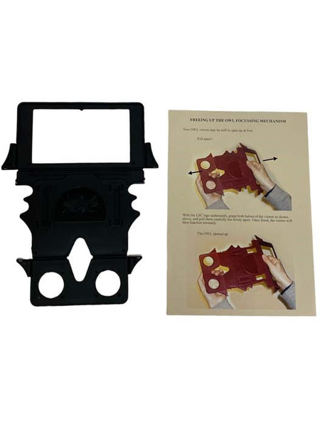 A Village Lost and Found [with] The London Stereoscopic Company Owl Stereoscope