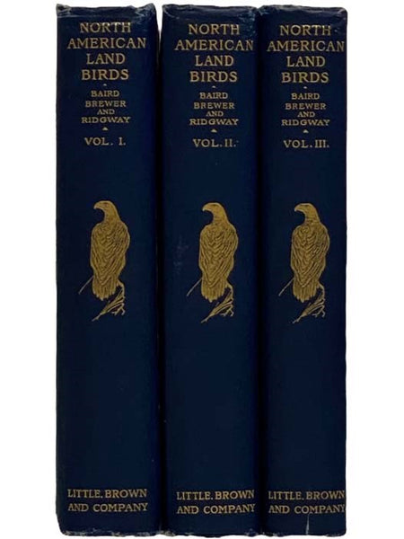 A History of North American [Land] Birds, in Three Volumes