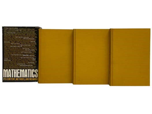 Mathematics: Its Content, Methods, and Meaning, in Three Volumes