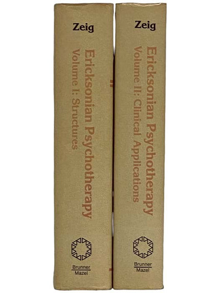 Ericksonian Psychotherapy, in Two Volumes: Volume I. Structures; Volume II. Clinical Applications