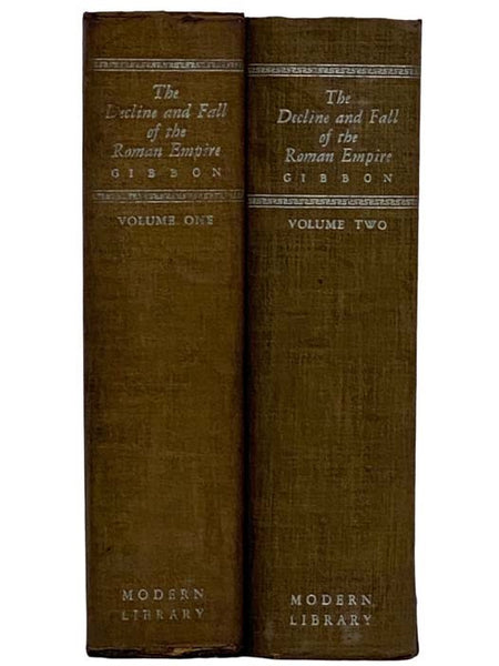 The Decline and Fall of the Roman Empire, in Two Volumes (The Modern Library, Modern Library Giant, G6, G7)