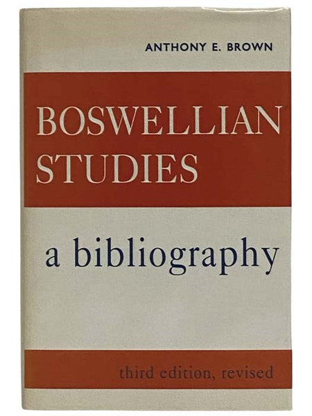 Boswellian Studies: A Bibliography
