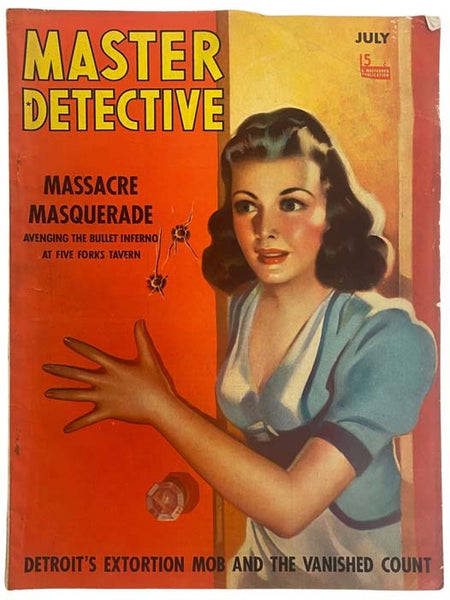 Master Detective Magazine, July, 1940, Vol. 22, No. 5