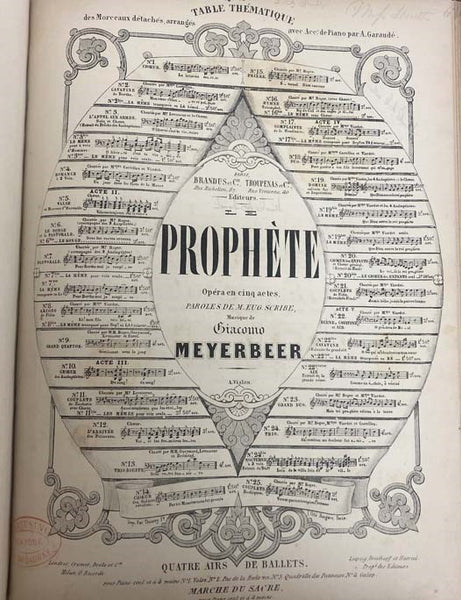 Custom Bound Volume of 19th Century Sheet Music