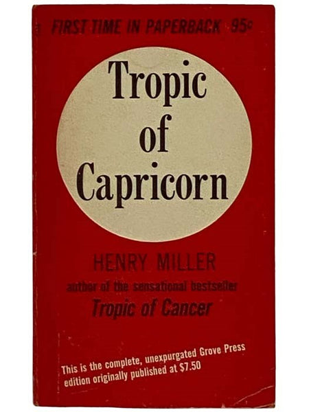 Tropic of Capricorn (Grove 9112)