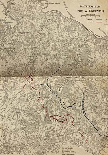 The Battle of the Wilderness, with Maps and Plans