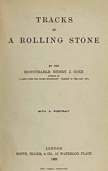 Tracks of a Rolling Stone