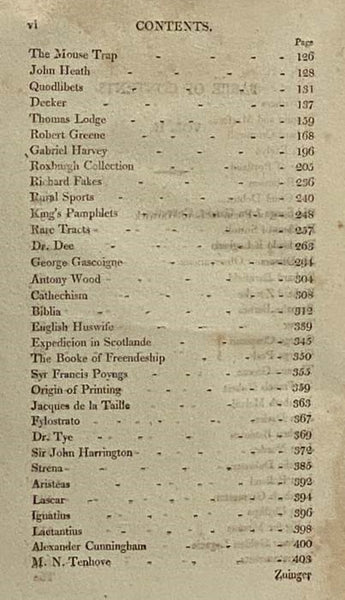 Anecdotes of Literature and Scarce Books, in Two Volumes
