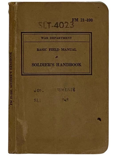 Basic Field Manual, Soldier's Handbook, FM 21-100
