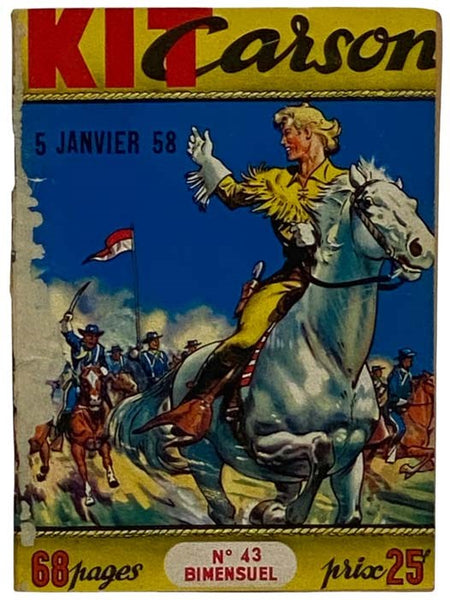 Kit Carson, No. 43: Chariots et les d'or [FRENCH TEXT]