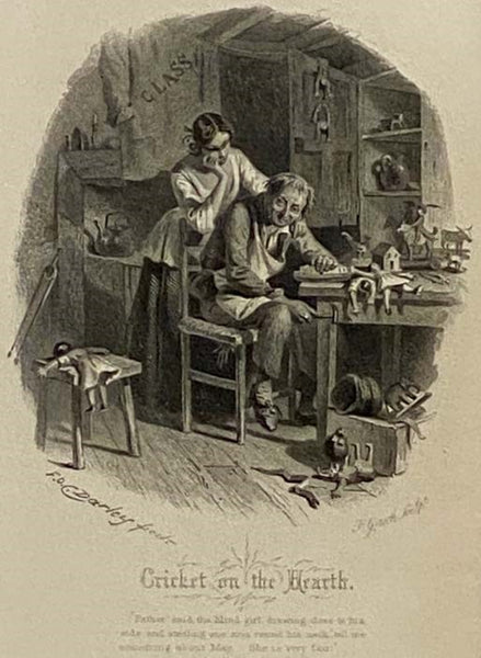 Works of Charles Dickens. Christmas Stories. Pictures from Italy and American Notes. Four Volumes in One (Globe Edition)