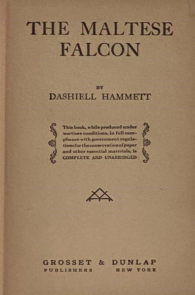 The Maltese Falcon