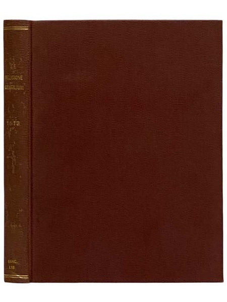 De Religione Gentilivm, errorumque apud eos causis [Gentilium]