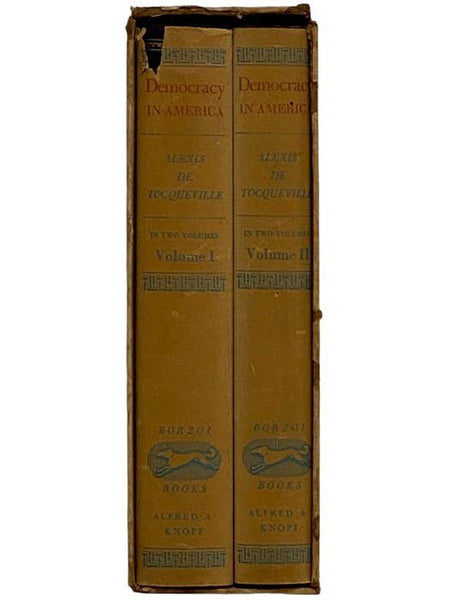 Democracy in America, in Two Volumes