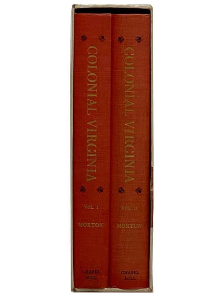 Colonial Virginia, in Two Volumes: Volume I: The Tidewater Period, 1607-1710; Volume II: Westward Expansion and Prelude to Revolution, 1710-1763