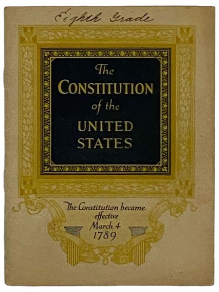 The Constitution of the United States: Presented by John Hancock Mutual Life Insurance Company
