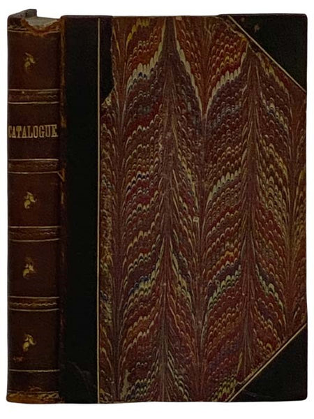 Half-Leather Ruled Notebook Friendship Album / Commonplace Book, 1844-1937