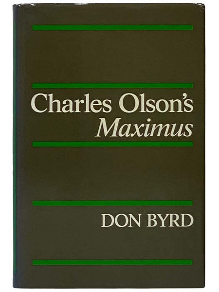 Charles Olson's Maximus