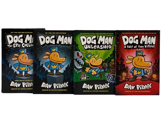 Dog Man: The Epic Collection, in Three Volumes: Dog Man; Dog Man Unleashed; Dog Man: A Tale of Two Kitties