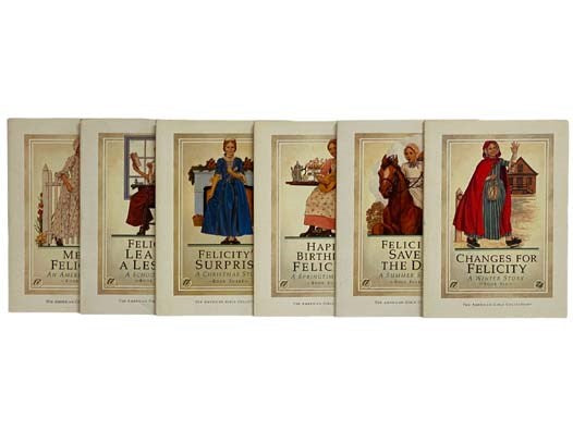 Felicity: An American Girl Set, in Six Volumes: Meet Felicity; Felicity Learns a Lesson; Felicity's Surprise; Happy Birthday, Felicity; Felicity Saves the Day; Changes for Felicity
