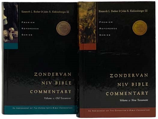 Zondervan NIV Bible Commentary, in Two Volumes: Volume 1: Old Testament; Volume 2: New Testament